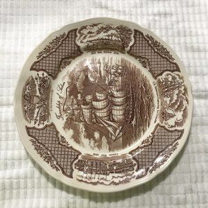 (4)“The Friendship of Salem” Fair Winds Alfred Meakin 10.5” Set Of 4